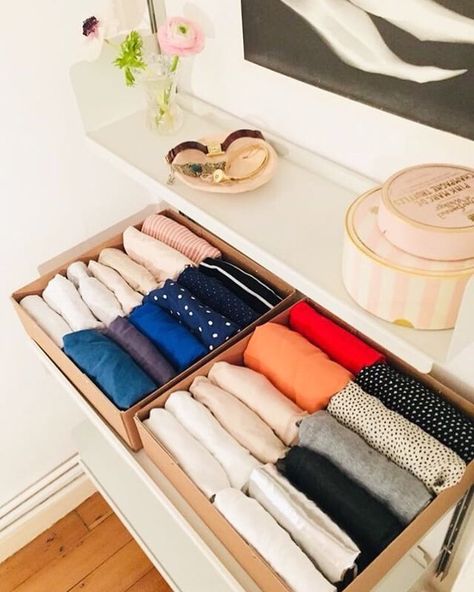 Marie kondo pants discount drawer